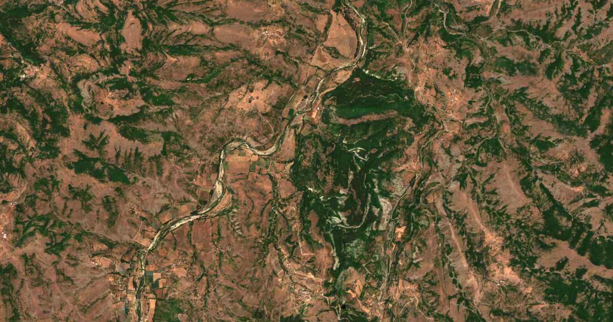 Satellite map of Hisar