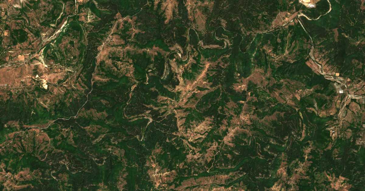 Satellite map of Hrastovo