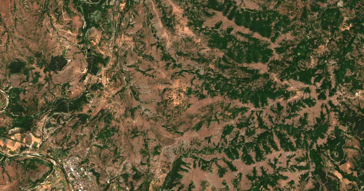 Satellite map of Kachulka
