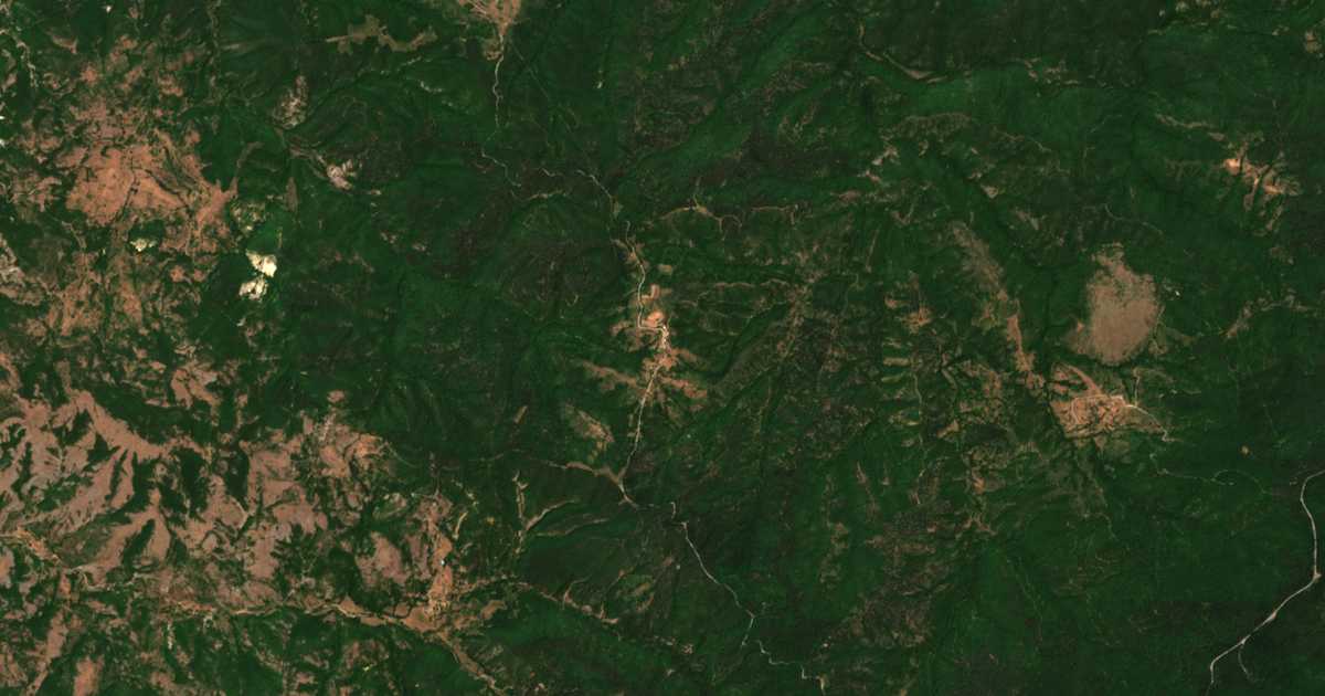Satellite map of Padalo