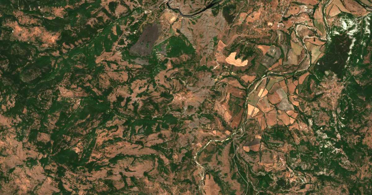 Satellite map of Stari Chal