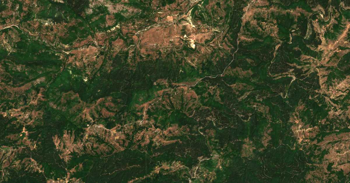 Satellite map of Topolka