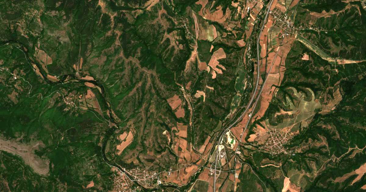 Satellite map of Sopovo