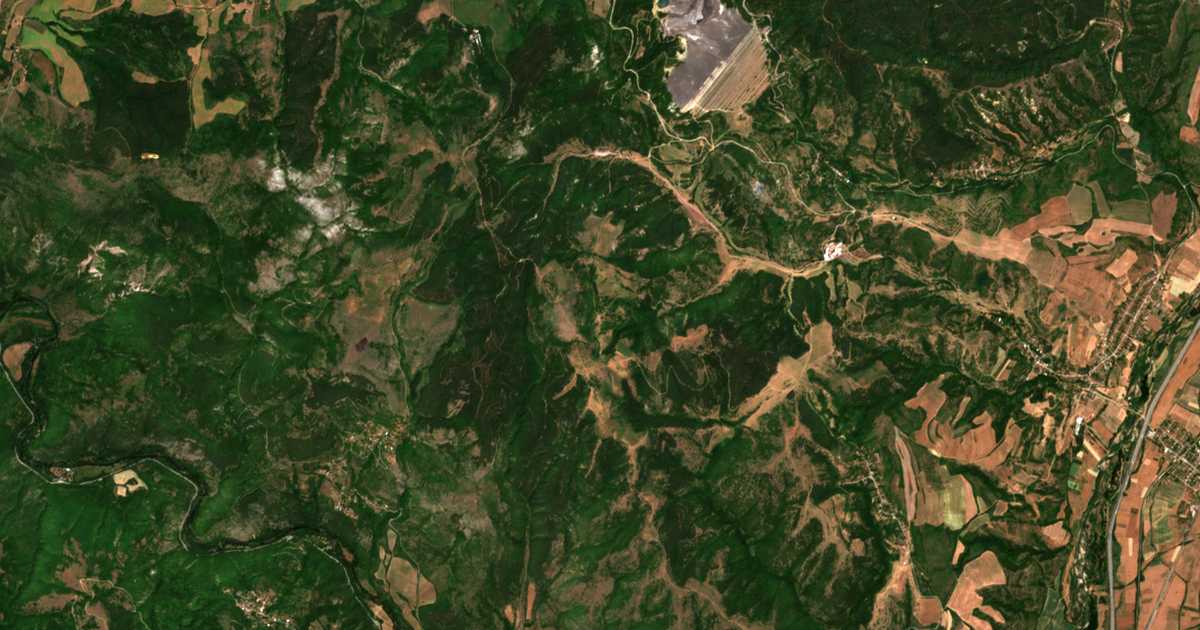 Satellite map of Tsiklovo