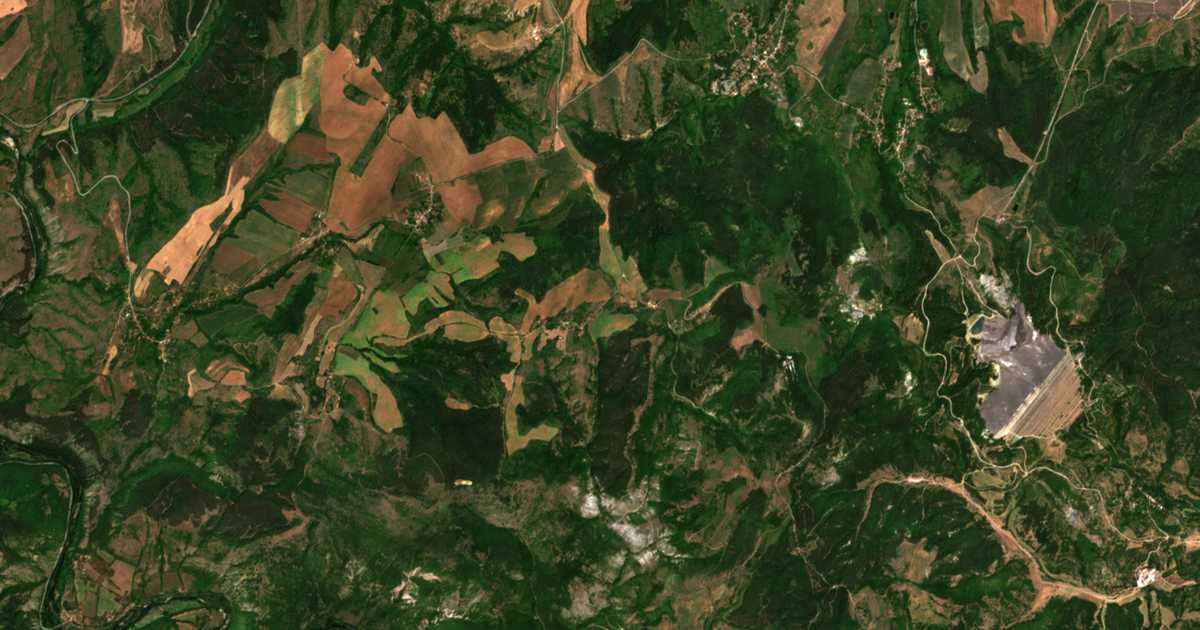 Satellite map of Lokvata