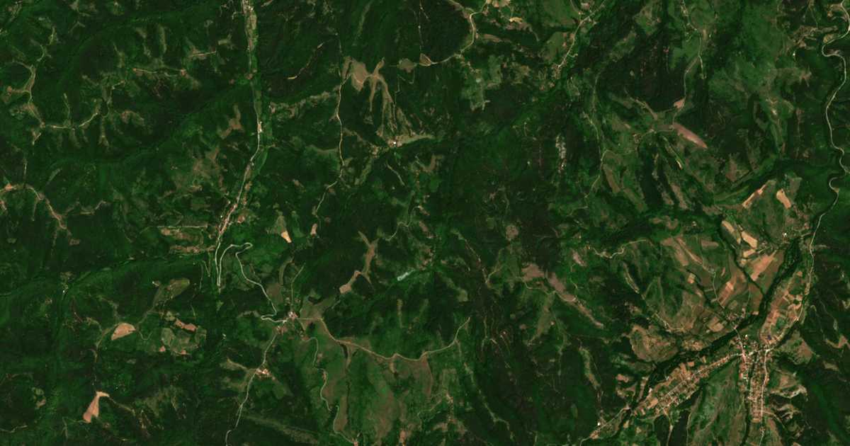 Satellite map of Dlahchevo-Sablyar