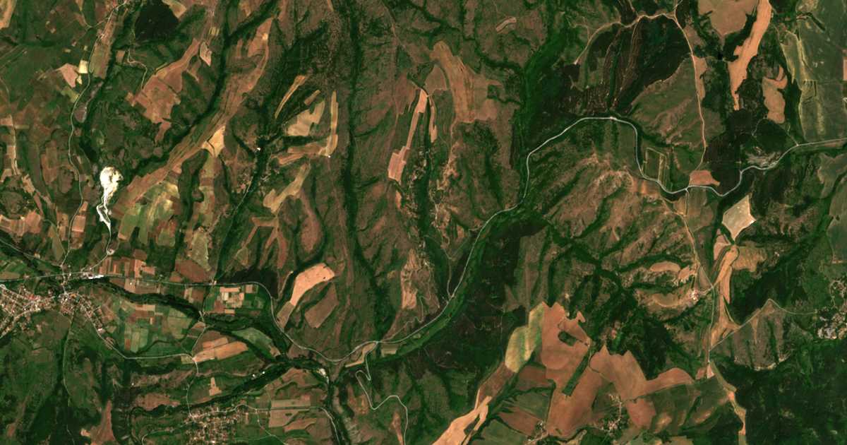 Satellite map of Dolna Koznitsa