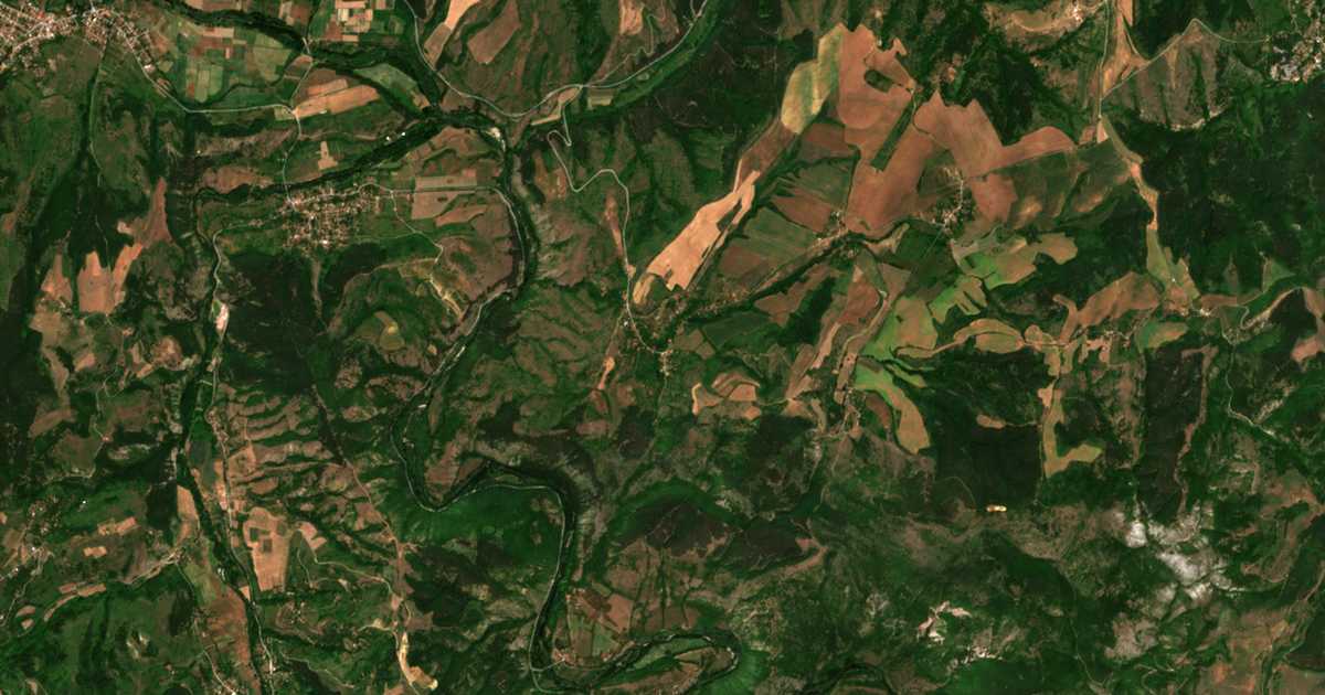 Satellite map of Marvodol
