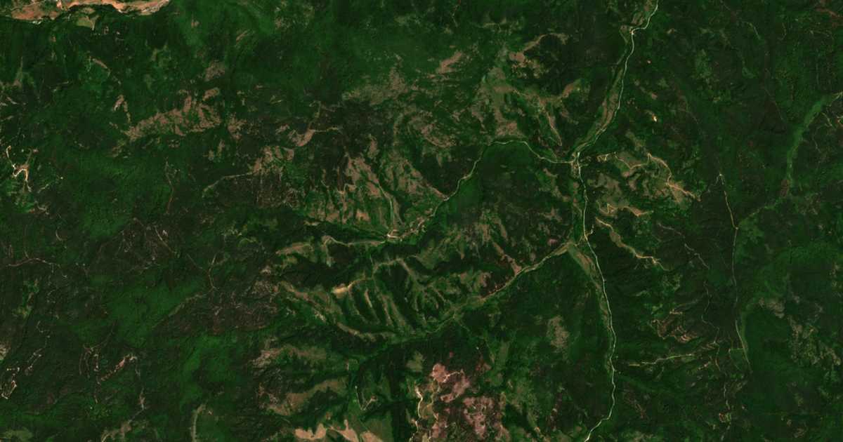 Satellite map of Tishanovo