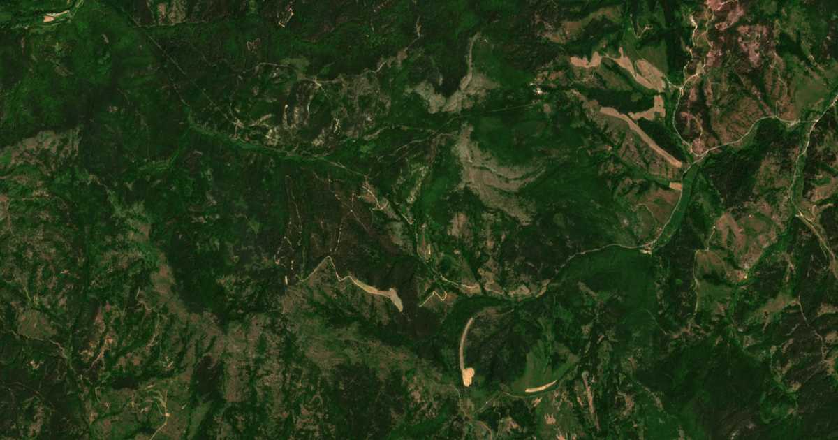 Satellite map of Vetren