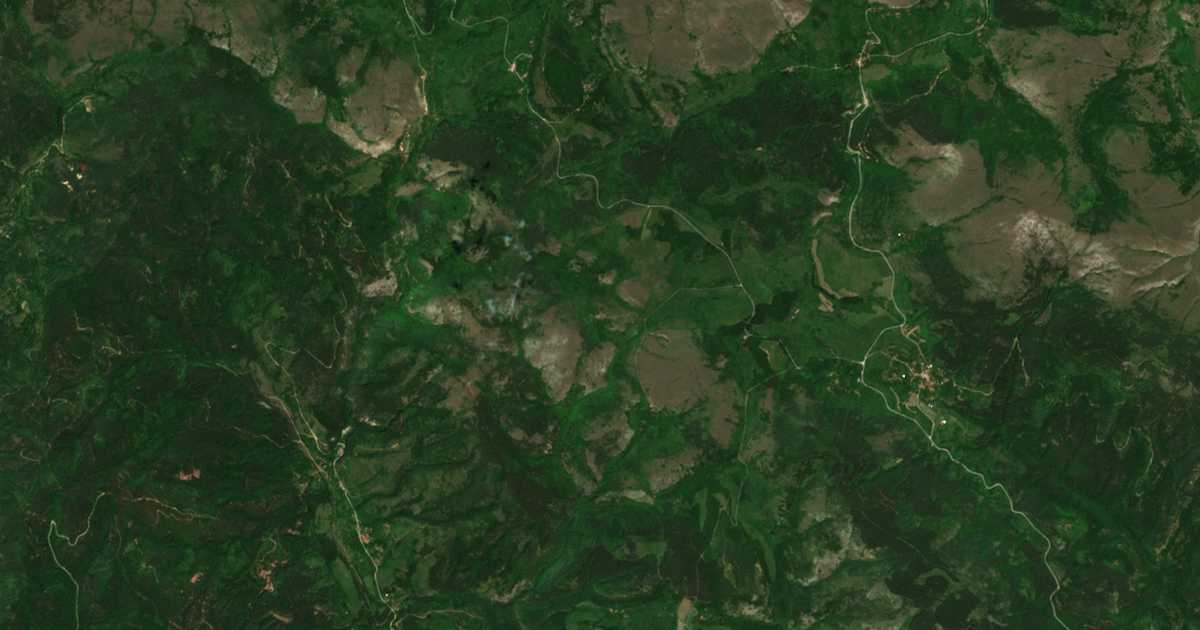 Satellite map of Brest