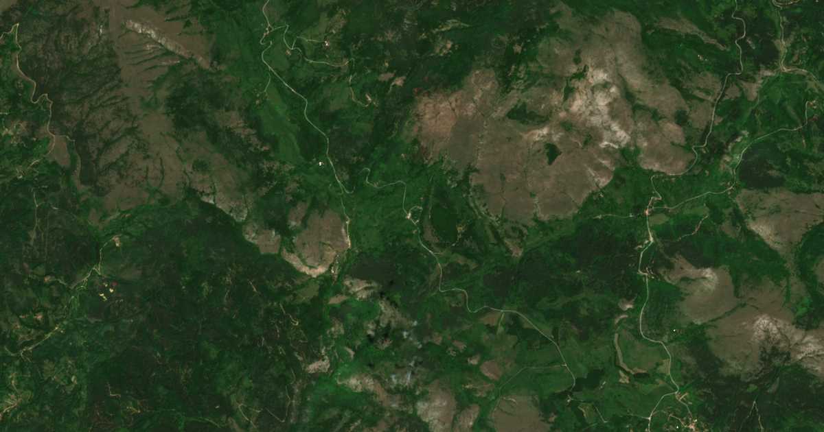 Satellite map of Dolni Koriten