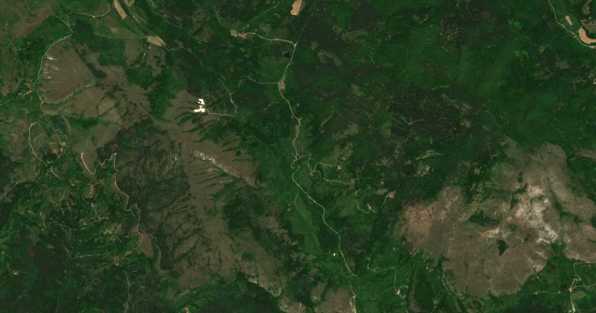 Satellite map of Gorni Koriten
