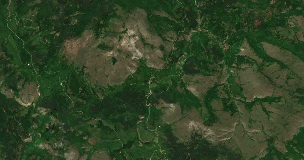 Satellite map of Sushitsa
