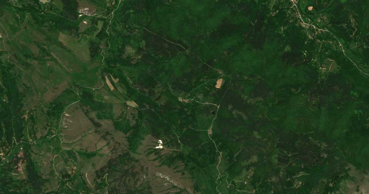 Satellite map of Ushi