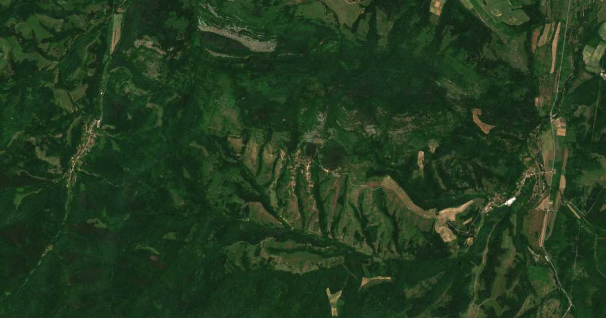Satellite map of Kostentsi