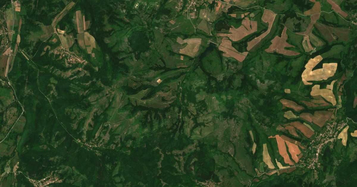 Satellite map of Rashovitsa