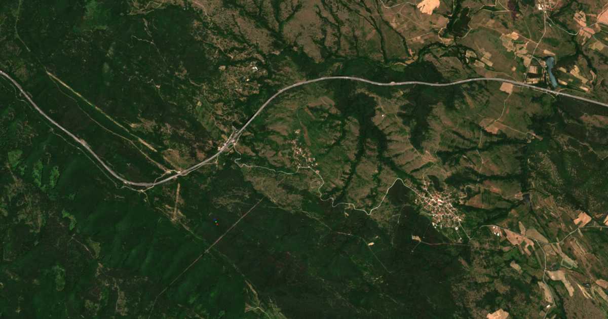 Satellite map of Gorno varshilo