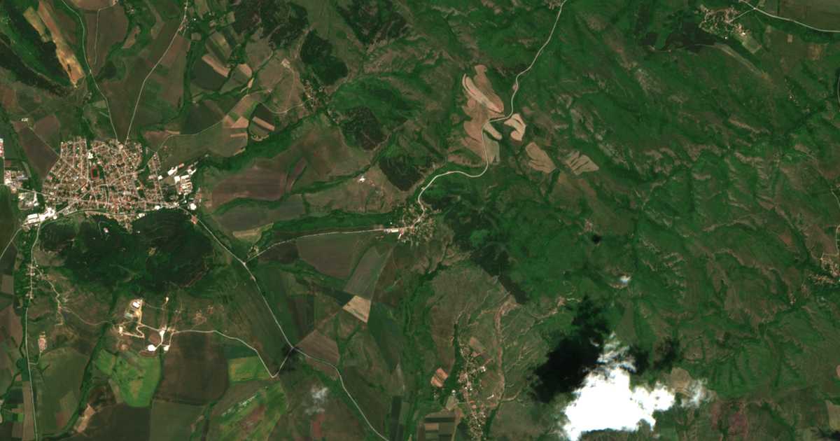 Satellite map of Babitsa