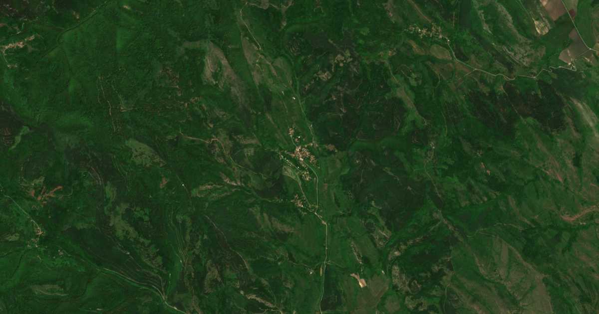 Satellite map of Banishte