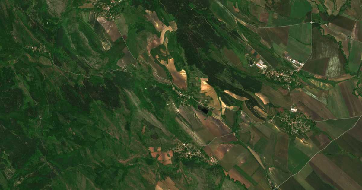Satellite map of Breznishki izvor
