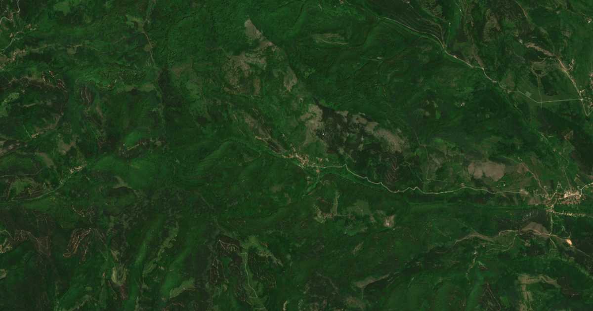 Satellite map of Gorna Sekirna
