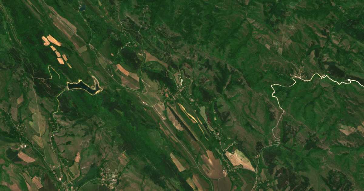 Satellite map of Gorni Romantsi