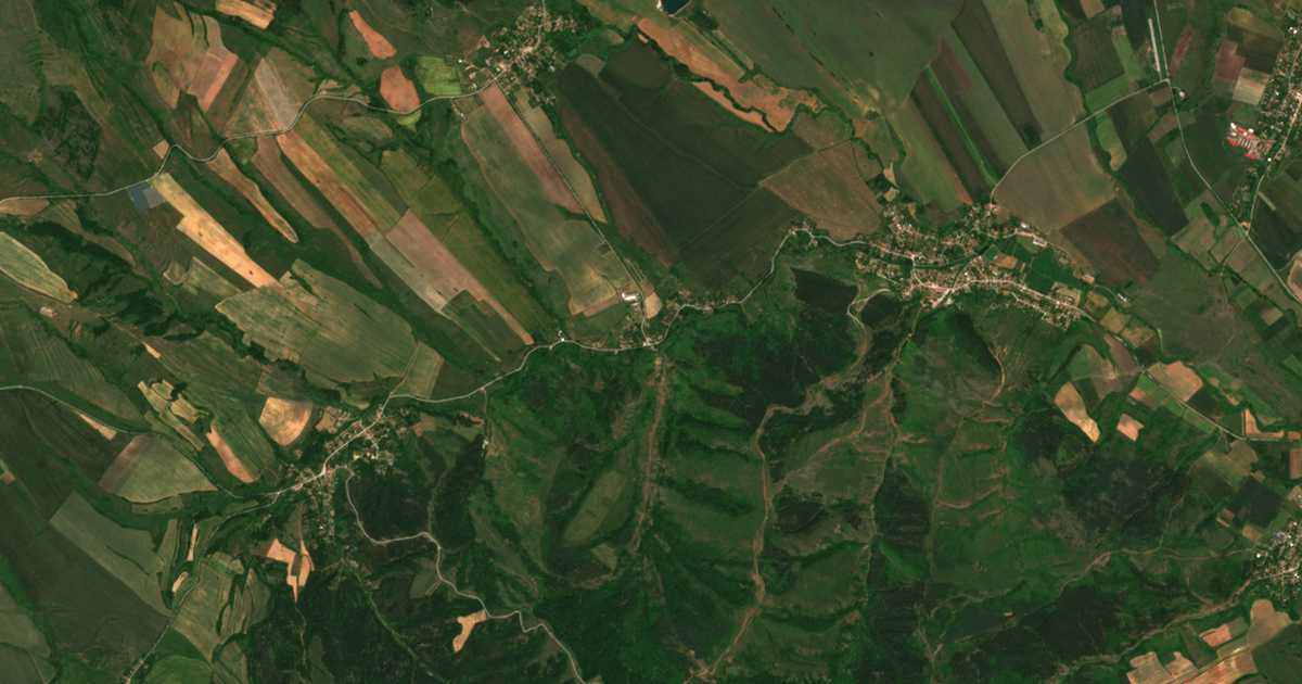 Satellite map of Nepraznentsi