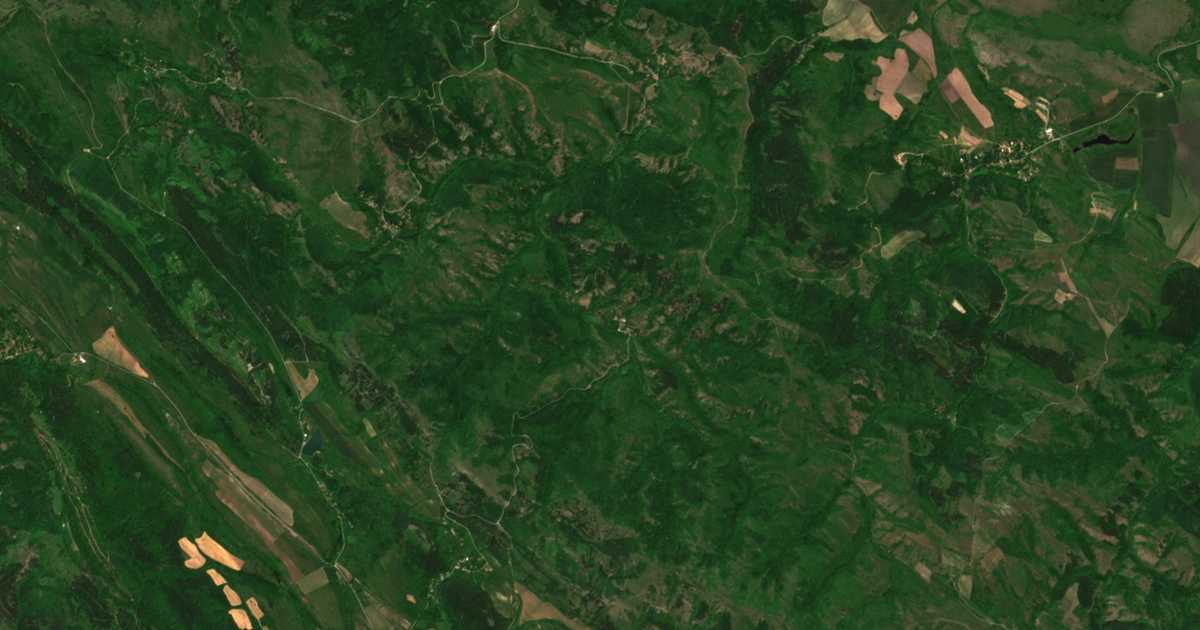 Satellite map of Ozarnovtsi