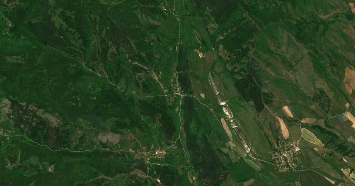 Satellite map of Stanyovtsi