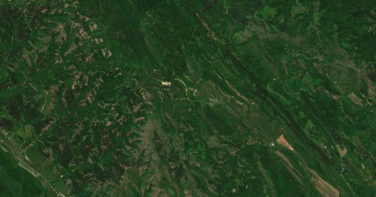 Satellite map of Zavala