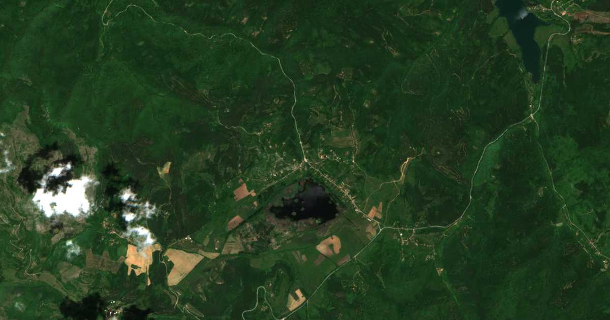 Satellite map of Baykalsko