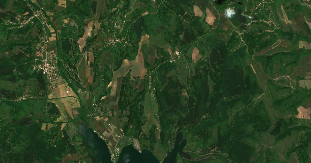 Satellite map of Radibosh