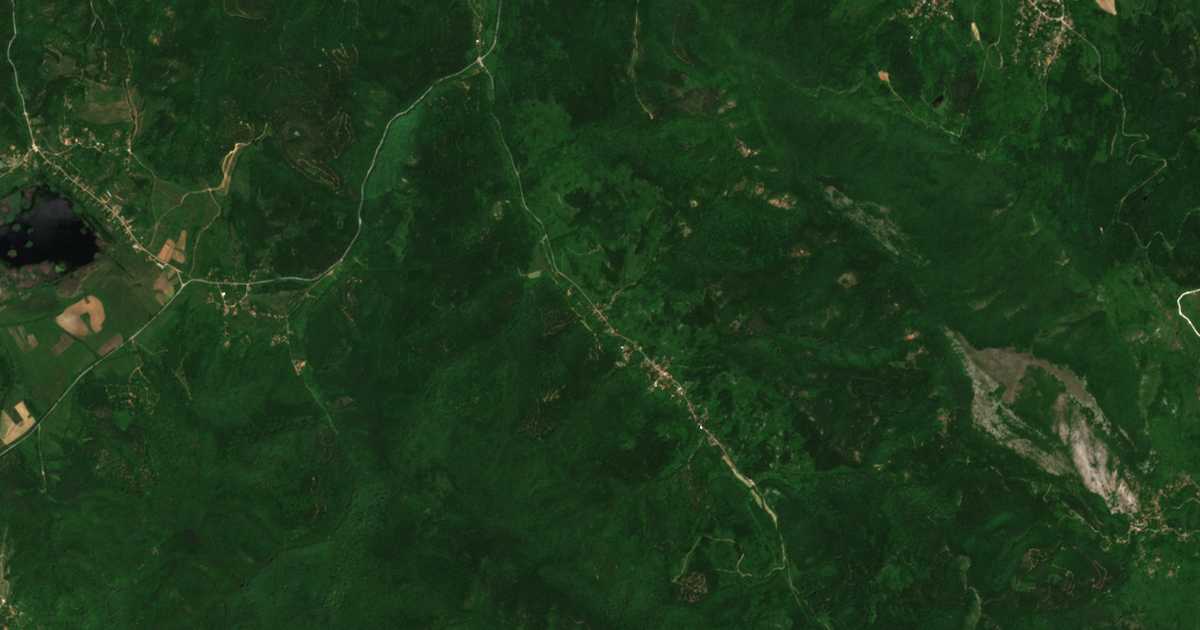 Satellite map of Uglyartsi