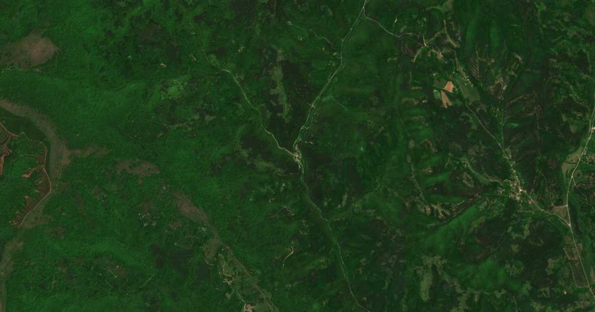 Satellite map of Dolna Melna