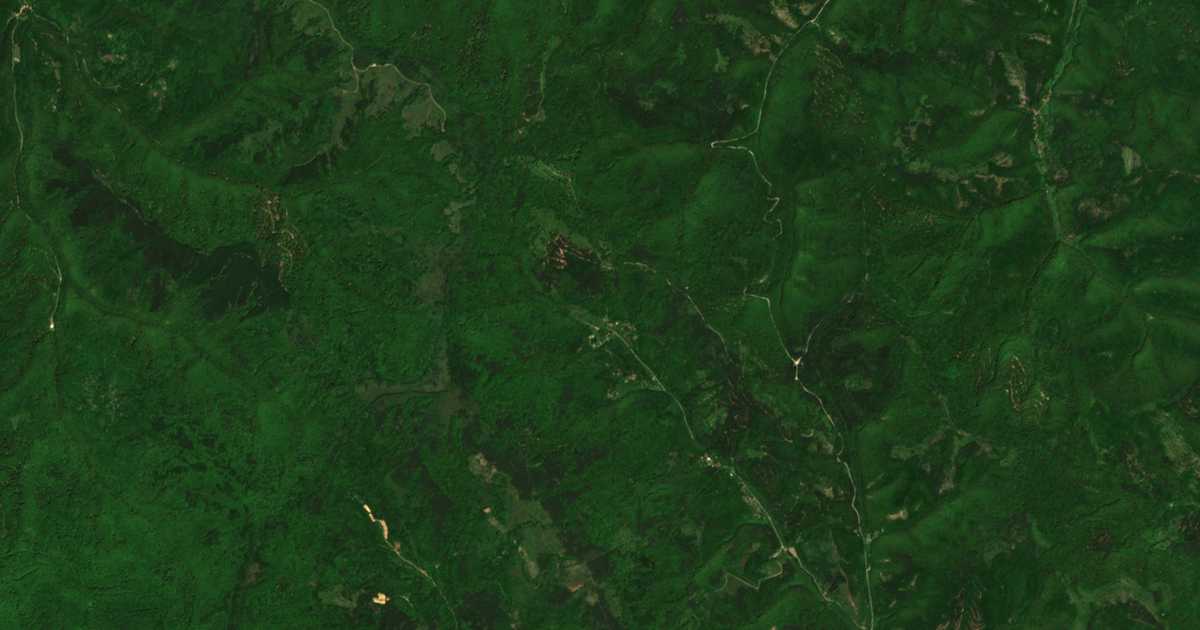 Satellite map of Gorna Melna
