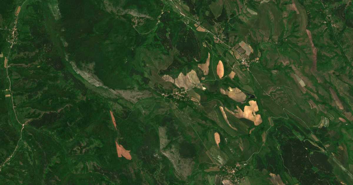 Satellite map of Lyalintsi