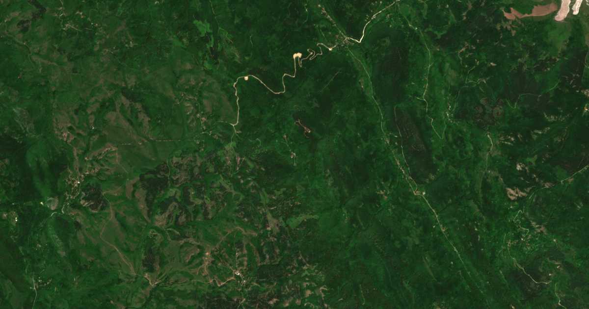 Satellite map of Prodancha