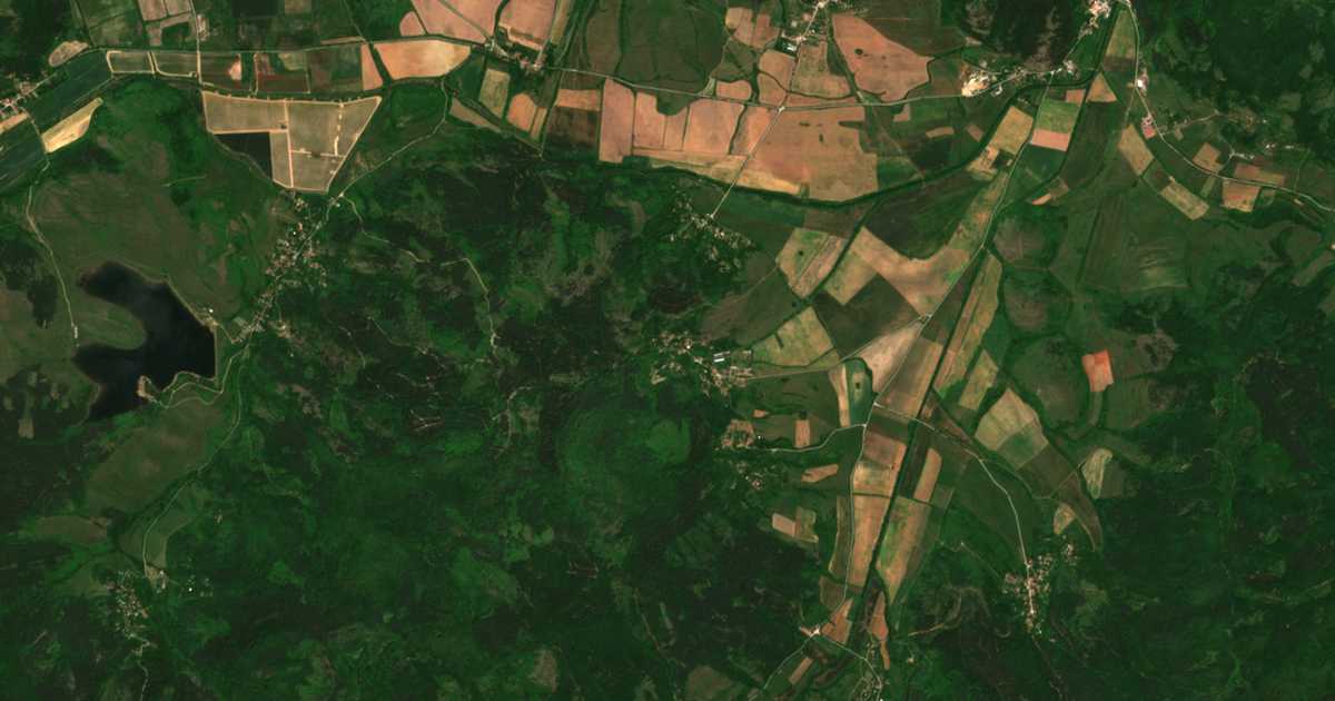 Satellite map of Radovo