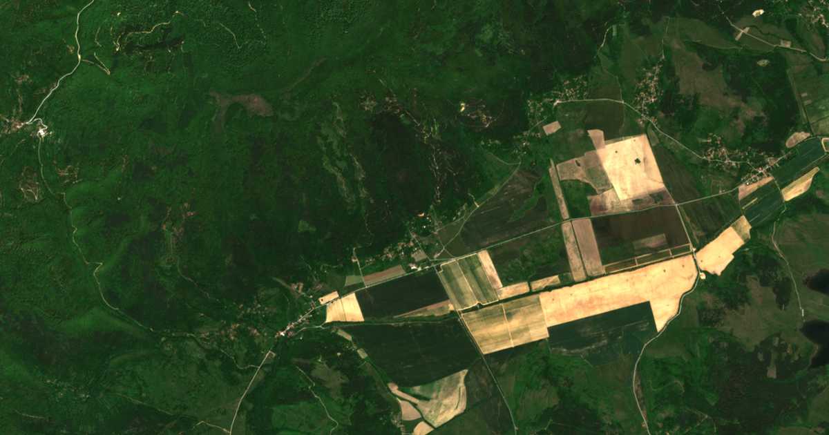 Satellite map of Slishovtsi