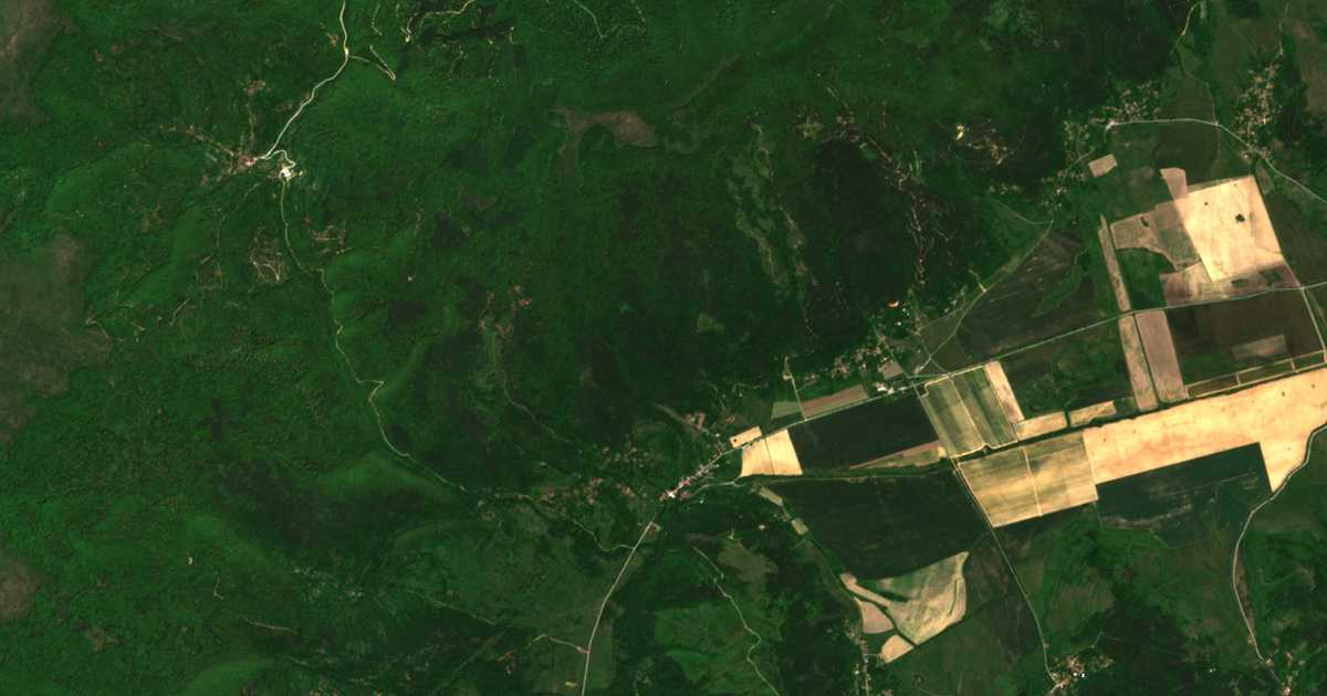 Satellite map of Strezimirovci