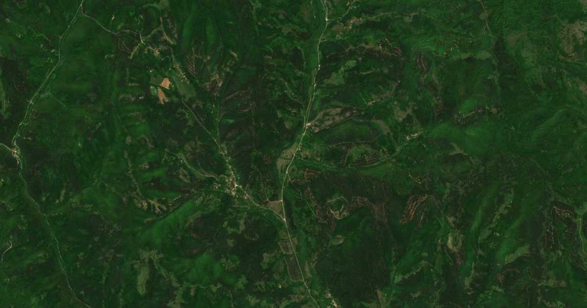 Satellite map of Vidrar