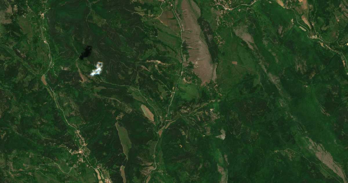 Satellite map of Gorna Vrabcha