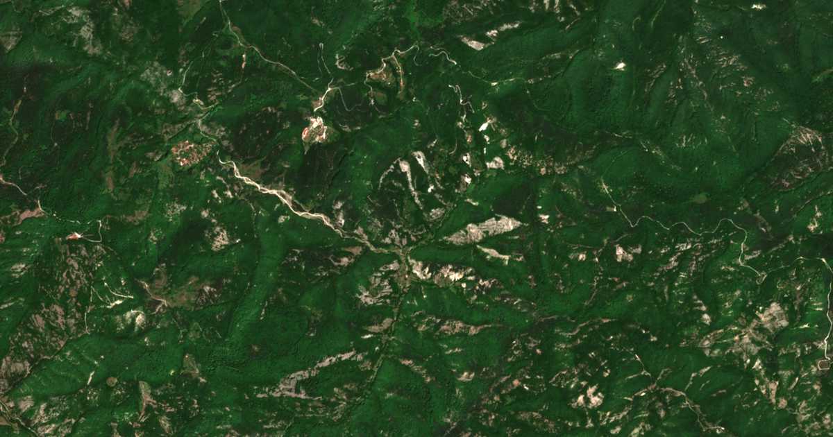 Satellite map of Sini vrah