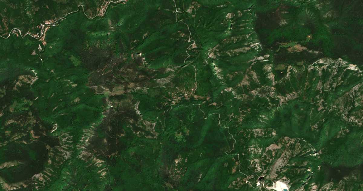 Satellite map of Yugovo