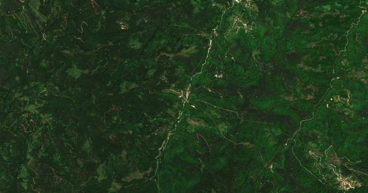Satellite map of Zdravets
