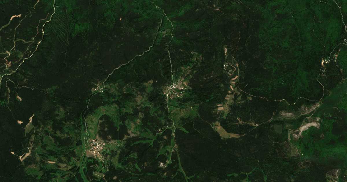 Satellite map of Sitovo