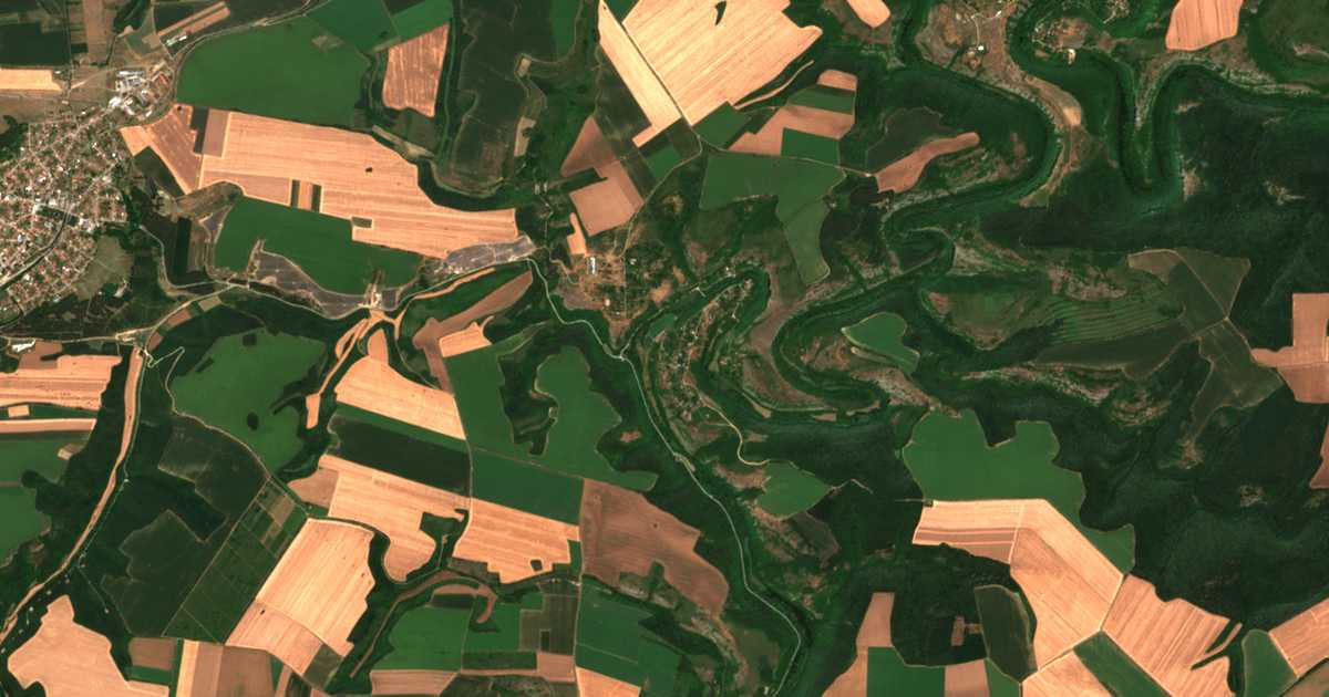 Satellite map of Pepelina