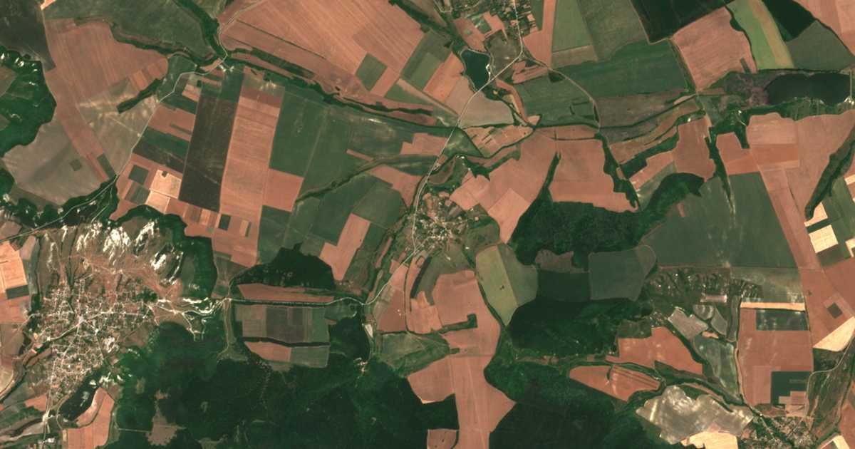Satellite map of Sechishte