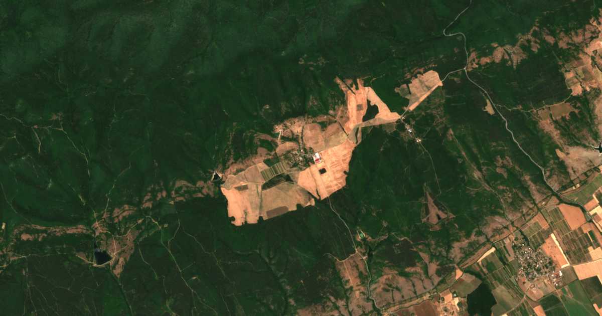 Satellite map of Kriva krusha